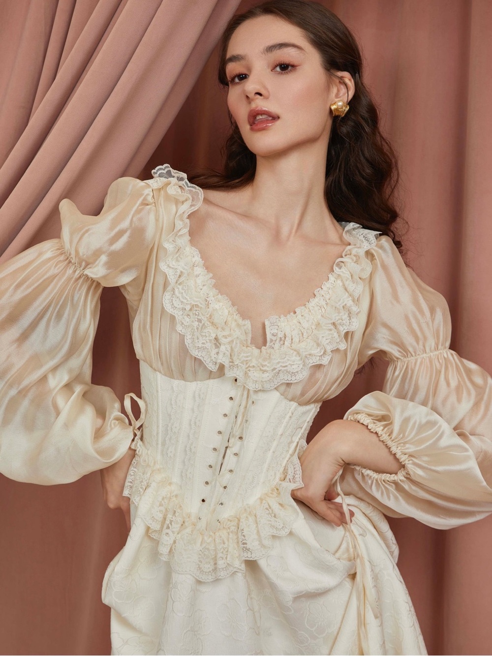 Lacemade Psyche Corset Dress NWT - Picture 3 of 12